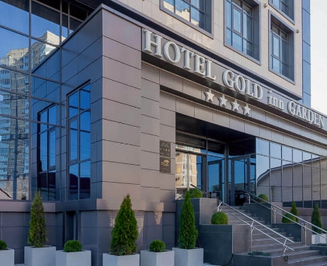 Отель "GOLD inn GARDEN"
