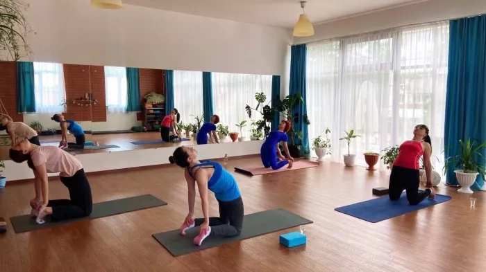 Студия йоги и фитнеса "Воздух".