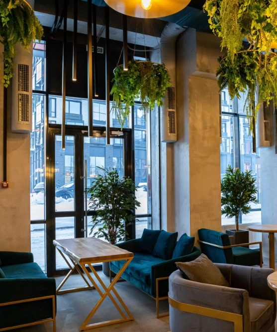 Кафе "Veches lounge bar and kitchen".
