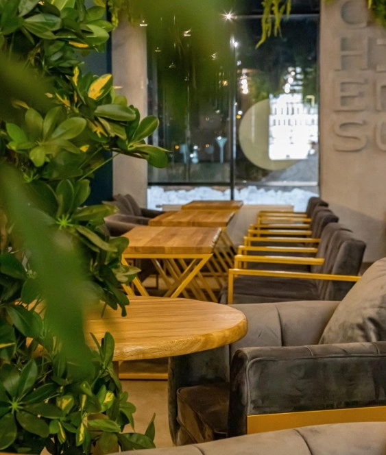 Кафе "Veches lounge bar and kitchen".