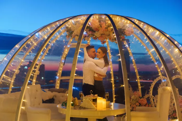 Организация романтических свиданий "Sky love"