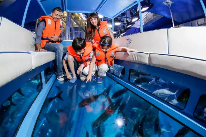 Океанариум "Dubai Aquarium & Underwater Zoo".