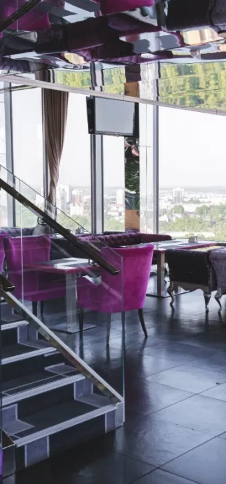 Панорамный ресторан на крыше "Extra Lounge"