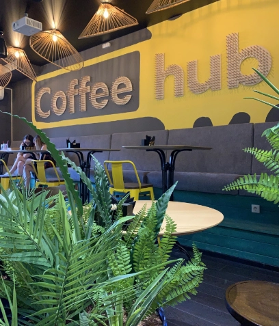 Кофейня "Coffee hub".