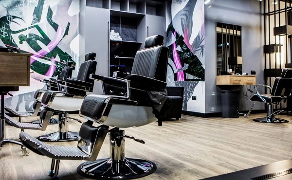 "SDF MEN" BARBERSHOP.