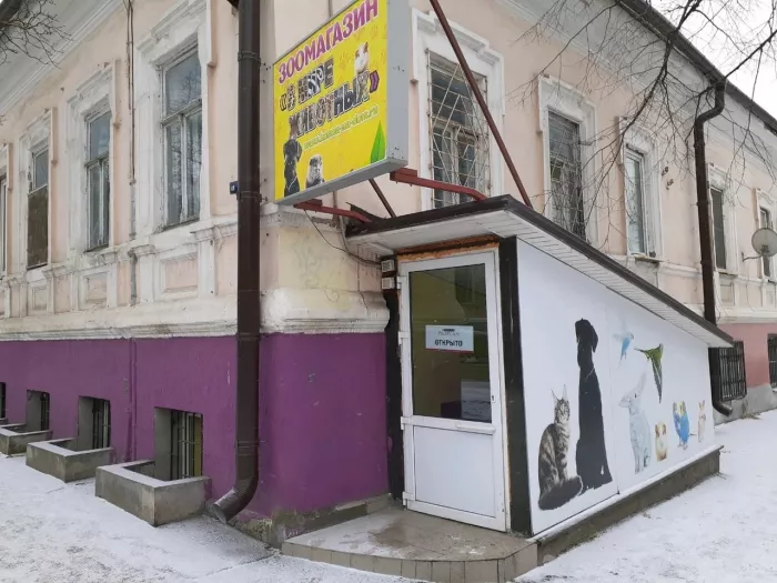 Зоомагазин "В мире животных".