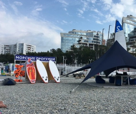 Пляж «Сады морей»