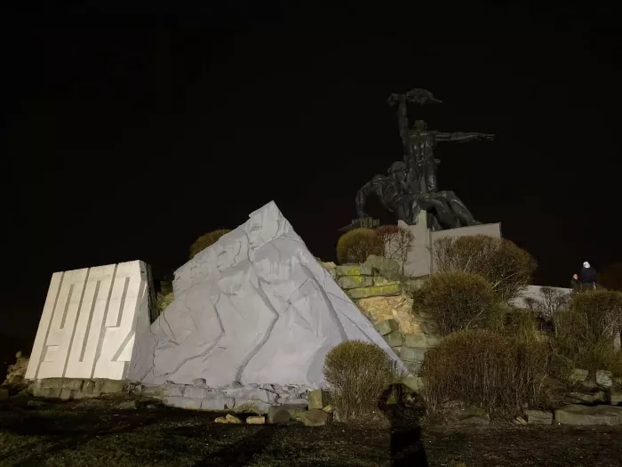 Смотровая площадка в микрорайоне Ленгородок. 