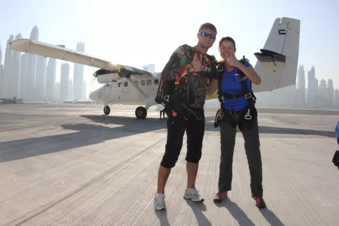 Парашютный центр "Skydive Dubai"