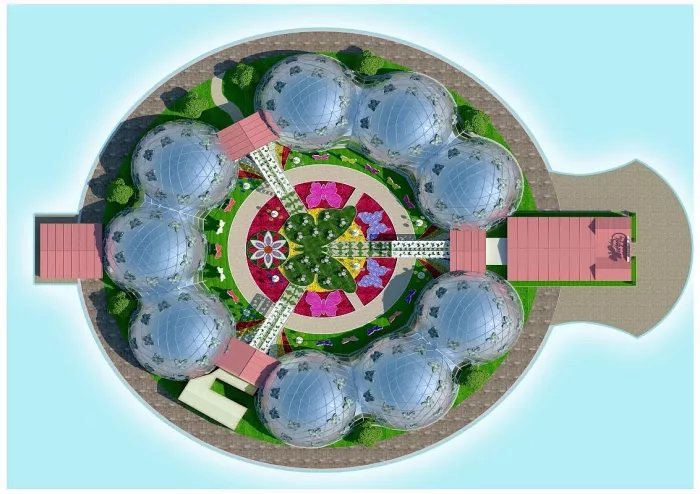 Сад бабочек "Butterfly Garden"