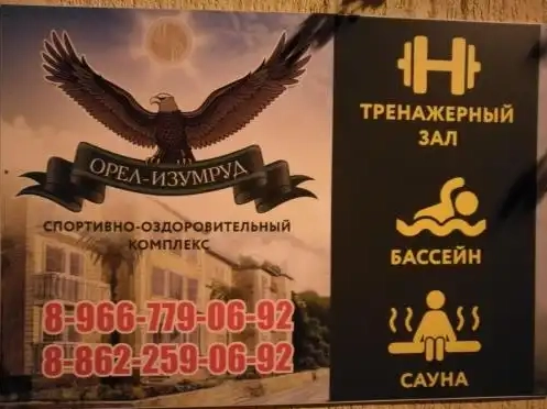 Спортивно-оздоровительный комплекс "Орёл-изумруд".