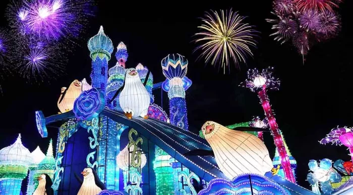 Тематический парк "Dubai Garden Glow Zaa'beel First"
