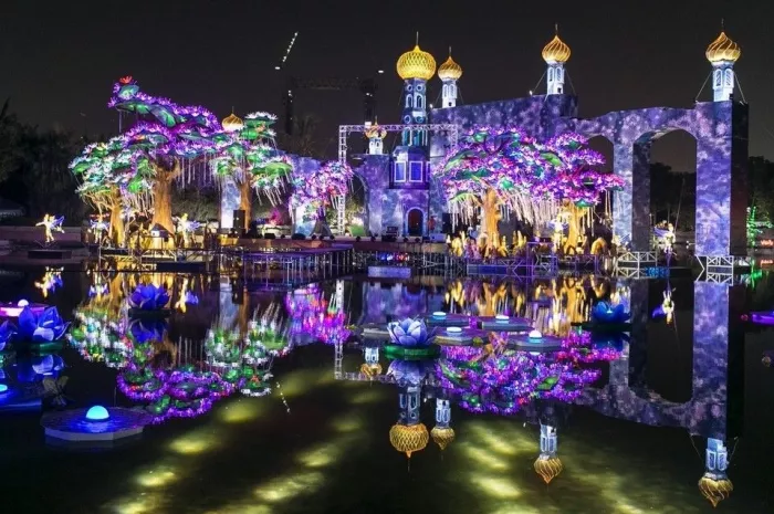 Тематический парк "Dubai Garden Glow Zaa'beel First"