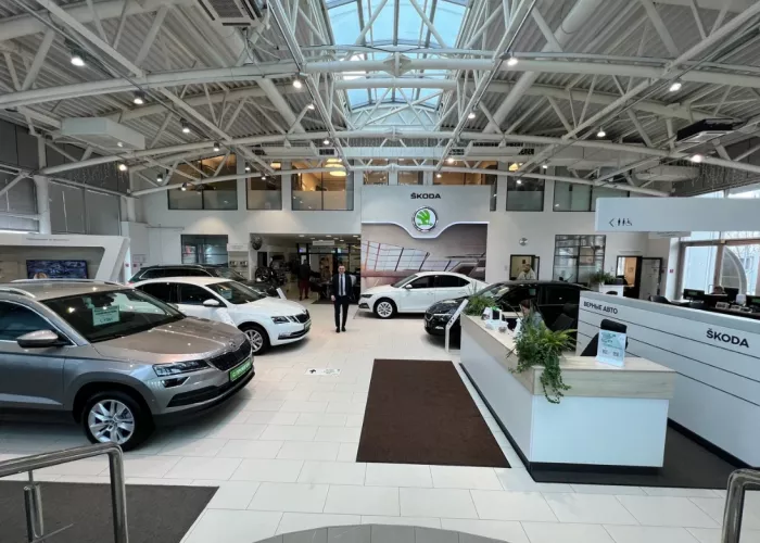 ​Автосалон "Škoda" на Куприянова