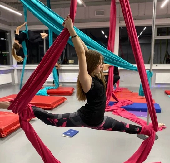 Воздушная гимнастика "Pole sport".