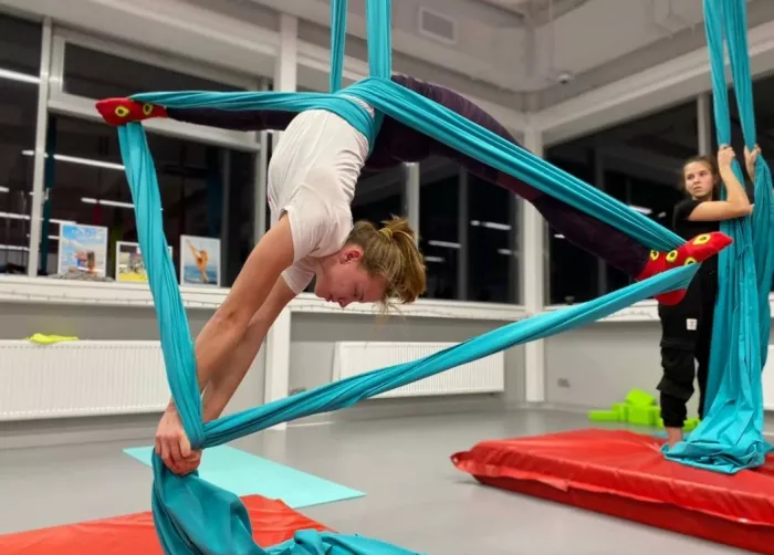 Воздушная гимнастика "Pole sport".