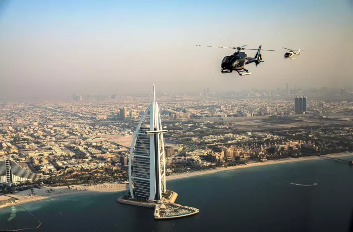 Экскурсии на вертолете "Helicopter Dubai"