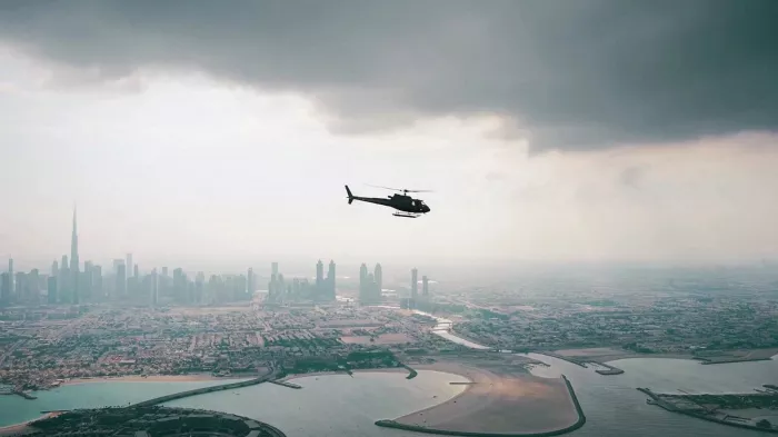 Экскурсии на вертолете "Helicopter Dubai"