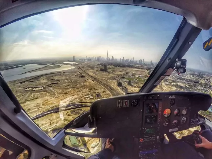 Экскурсии на вертолете "Helicopter Dubai"