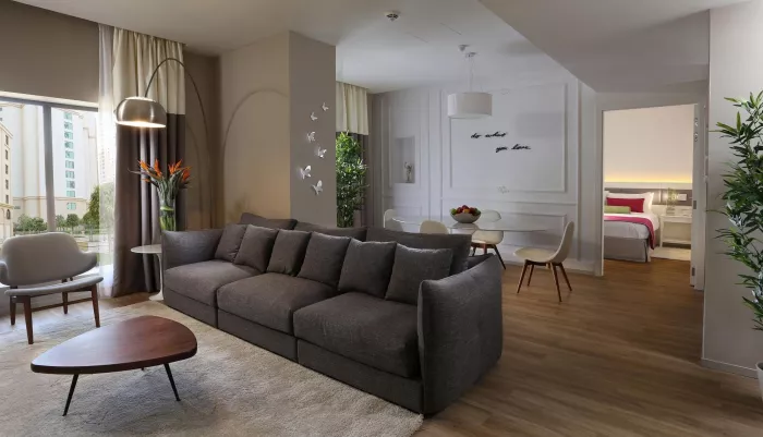 Отель "Ramada Hotel & Suites by Wyndham JBR" 4*