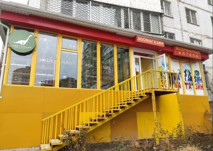 Цветочный магазин "Цветозавр".