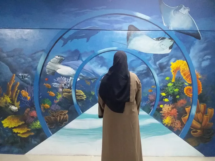 Музей "3D World Dubai, Trick-Art Selfie Museum"