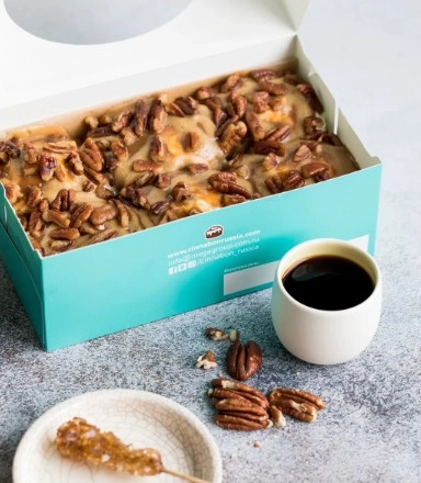Кофейня "Cinnabon".
