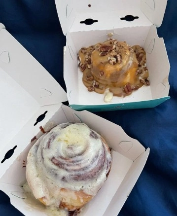 Кофейня "Cinnabon".