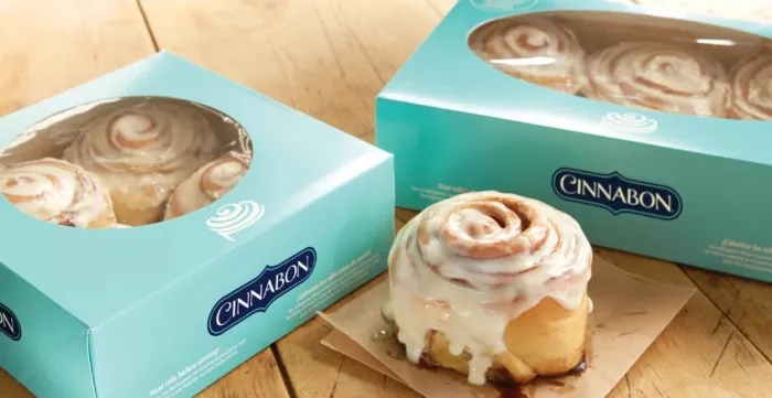 Кофейня "Cinnabon".