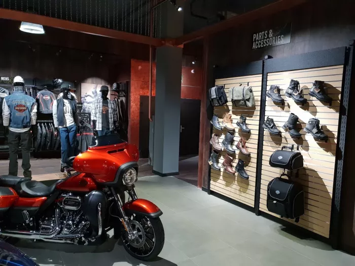 Мото-салон "HARLEY-DAVIDSON" в Нижнем Новгороде.