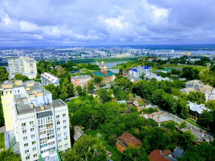ЖК в Нижнем Новгороде  "Дом с террасами".