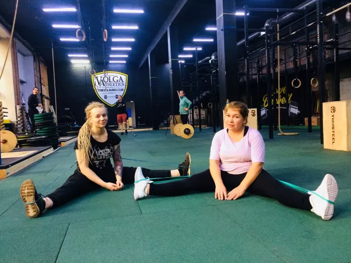 Спортивный зал "Volga Athletics".