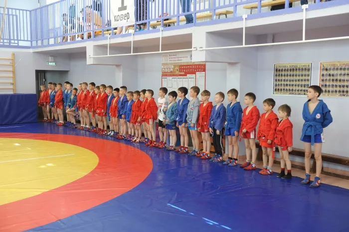 "Спортивная секция самбо".