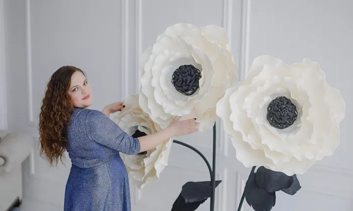 Мастерская больших цветов "lindadecor39"