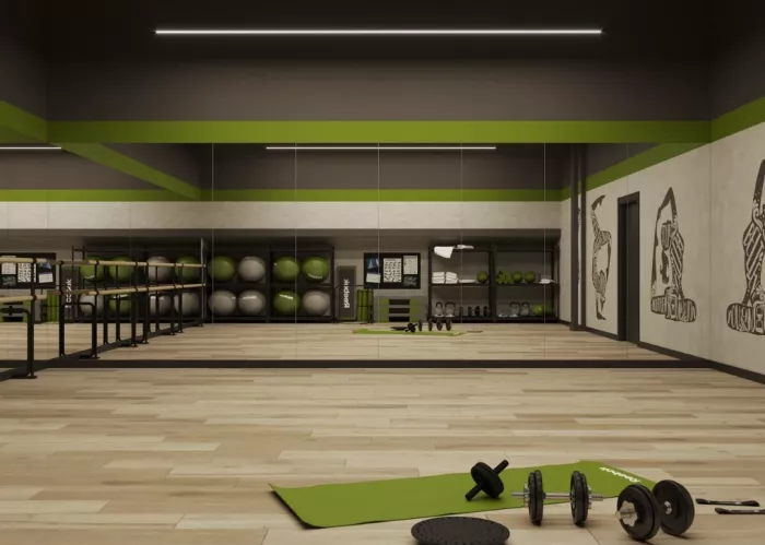 Спортивный зал "Darkfit gym"