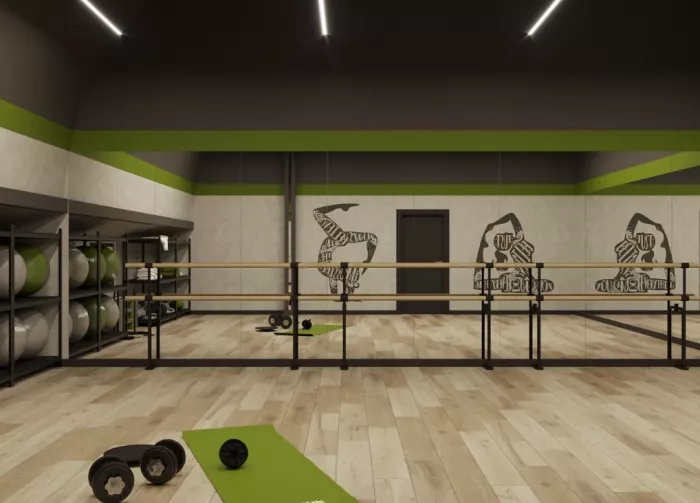 Спортивный зал "Darkfit gym"