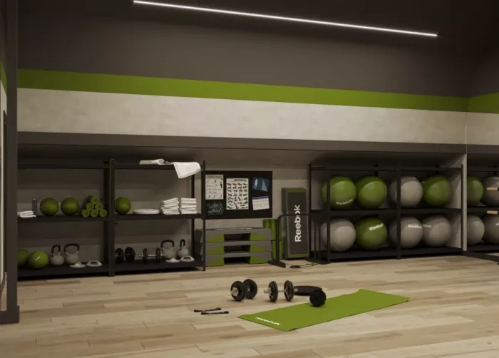 Спортивный зал "Darkfit gym"