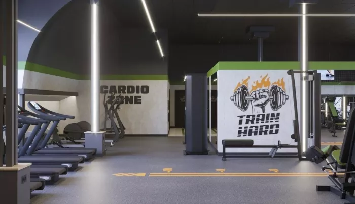 Спортивный зал "Darkfit gym"