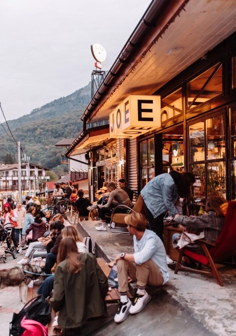 Кофейня "The house of surf coffee".