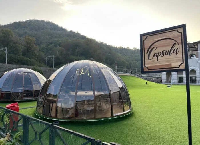 Ресторан "Capsula".