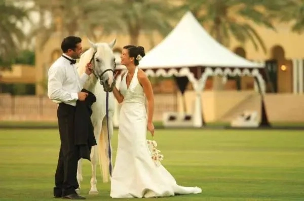 Организация свадебной церемонии «Dubai Polo & Equestrian Club»