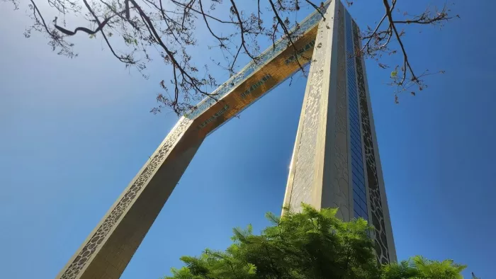 Смотровая площадка "The Dubai Frame"