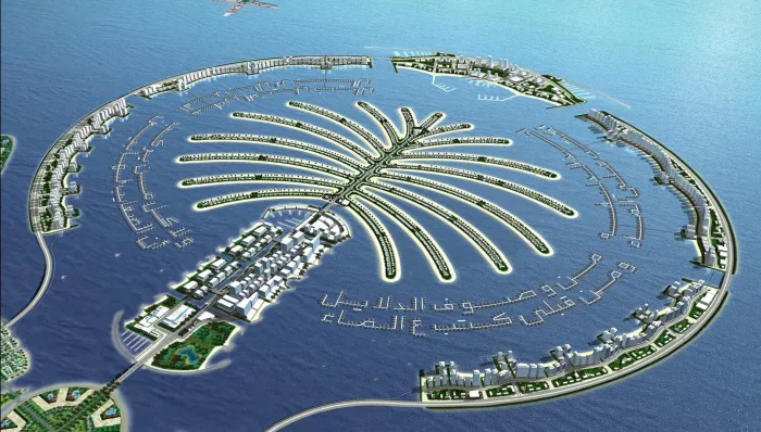Острова "Palm Jumeirah"