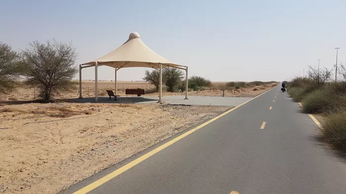 Велотрассы "Al Qudra Cycle Path"