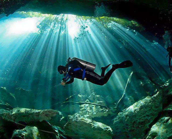 Дайвинг "Deep Dive Dubai"