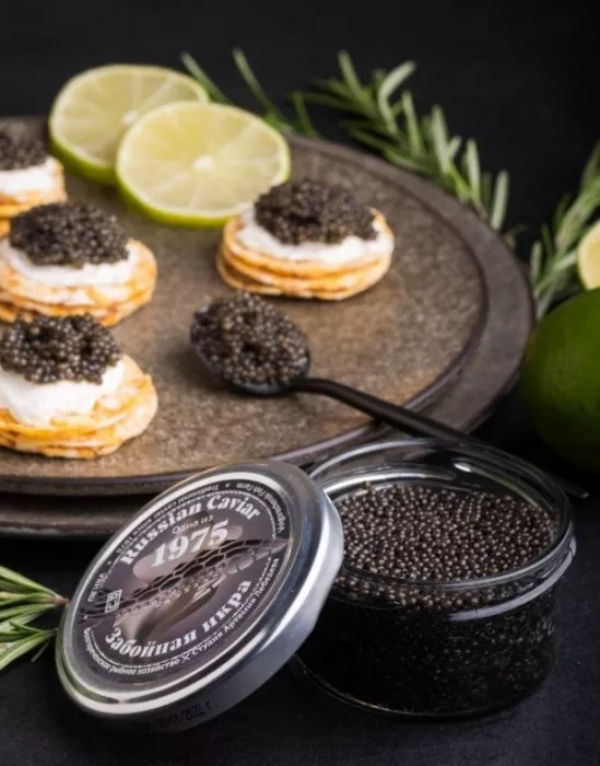 Магазин морепродуктов "Caviar & Shrimp"