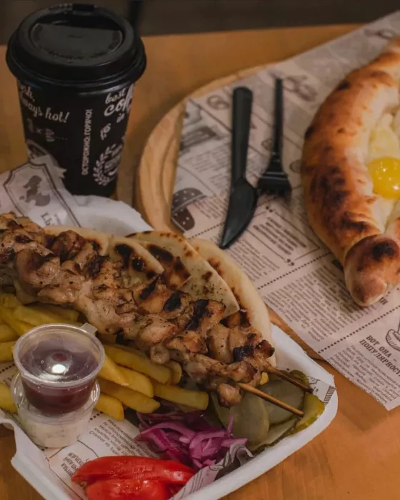 Кафе греческой кухни "Greek street"