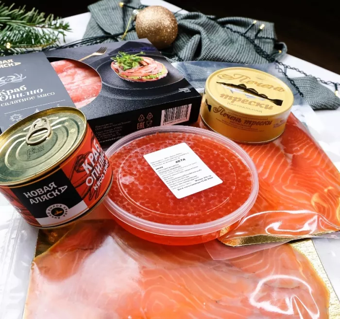 Магазин морепродуктов "Рыба в сети"