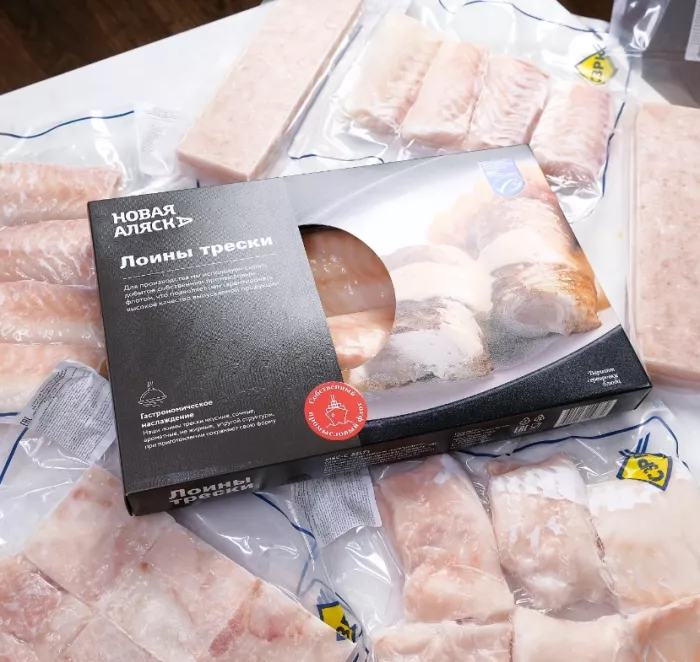Магазин морепродуктов "Рыба в сети"