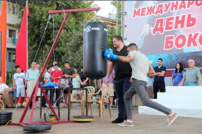 Зал бокса "им. Николая Павлюкова"